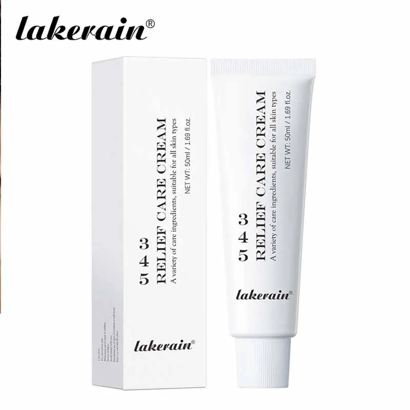 345 Face Relief Cream Comprehensively Repair Sensitive Skin Anti-sugar and antioxidant Brighten Moisturizer Fade Acne Mark Cream