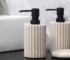 Creative hand sanitizer bottle lotion bottle hotel home stay shampoo bath gel sub bottled bathroom accessories soap dispenser