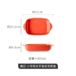 Bread Pan for Baking Tools and Accessories Oven Tray Kitchen Utensil Porcelain Dishes Cooking Utensils Bakeware Ceramic Pans Bar - Image 27