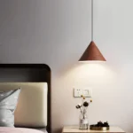 Nordic Wood Pendant Lights Modern Hanging Lamp Shade Kitchen Living Room Indoor Lighting Fixtures E27 Loft Vintage