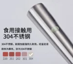 304 Stainless Steel Cooking Spoon, Food Grade Soup Spoons, Chef Household Tableware, Long Handle Kitchen Utensils, Stir-Fry