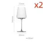 Cloud Design Ultra-thin Bordeaux Red Wine Glass Crystal Thin Stem Burgundy Goblet Light Luxury Wedding Party Champagne Flute
