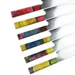AMBER Kitchen Knife Set VG10 Damascus Steel Chef Knife Kitchen Accessories Professional Chef knives Cooking Tools Wood