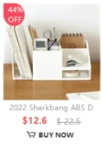 Sharkbang Large Capacity 9 Cell Metal Desk Organizer Mesh Desktop Pencil Pen Sundries Badge Holder Storage Box Stationery