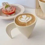 Simple Ceramic Coffee Cup Delicate Latte Art Coffee Mug English Afternoon Tea Tea Set Breakfast Milk Oatmeal Mug Birthday