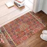 Anti-slip Bath Mat Bathroom Small Rug Shower Mat Home Decor Door Mat Kitchen Bedroom Entrance Room mats Morocco vintage