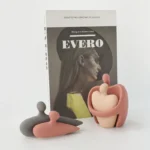 Nordic Morandi  Art Couple Statue Decoration Hom Ceramic Matte Couples Model Office Desk Decor Figurines for Living Room Gift - Image 2