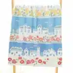 60x120cm，There are patterns，Bath towel, green tree, adult and children's household bath towel, thick, soft and absorbent