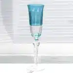 Crystal Flute Champagne Glasses Multicolor Wine Glass Cup Handmade Hand Carved Edo Kiriko Wedding Gift With Gift Box 1PC
