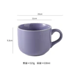 700ml Coffee Mug Ceramic Breakfast Oatmeal Milk Tea Cup Large Capacity Instant Noodles Bowl Novelty Gifts Best for Your