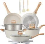 16PCS Pots and Pans Set Non Stick Cookware Set Nonstick with Cooking Set - Image 7