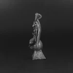 Retro Goat Statue Copper Mini Figurine Satan Demon Model Desk Decor Room Decor Game Chess Pieces Miniatures Gift – close-up