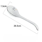 Restaurant Accessories for Serving Kitchen Ladle Long Handle Spoon Tableware Cheap Home Utensils Ceramic Spoons Large Cutlery - Image 7
