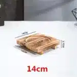 Wood Pot Holder Wooden Trivets Bowl Trivet Hot Stone pot Mat Korean Dolsot Plate Base Placemat Bibimbap Coaster Pan Dish