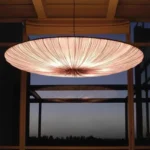 Japanese Wabi Sabi Cloth Pendant Light Bar Living Room B&B Bedroom Nordic Ceiling Chandelier Lighting Decor Lustre