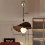 2026 Wabi Sabi Wicker Hanging Chandelier Light Fixture Vintage Glass Bubble Pendant Lamp For Dining Room Bedroom Living Room