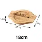 Wood Pot Holder Wooden Trivets Bowl Trivet Hot Stone pot Mat Korean Dolsot Plate Base Placemat Bibimbap Coaster Pan Dish