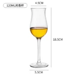 Whisky Tasting Cup 70ml~250ml Lead-free Glass Whiskey Glass Red Wine Glass Shot Glass Sommelier Special Cup Goblet Smelling
