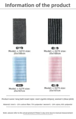 Washcloth for Shower Personal Care Bath Towel Northeast Mens Womens Exfoliating Silver Ion Multi Function Foaming Extra – in