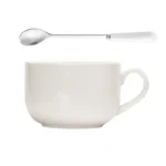 750ml Large Capacity Ceramic Milk Coffee Mug With Spoon Breakfast Oatmeal Milk Tea Ceramic Cup Instant Noodles Bowl For