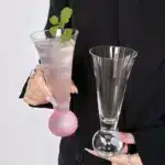 Creative Crystal Glass Glasses Cocktail Goblet Glass Cup Colorful Ball Champagne Glass Cold Drink Cup Juice Cup Beverage Cup