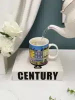 Creative Architecture House Ceramic Teacup 350ml Mug Large Capacity Exquisite Coffee Cup Birthday Gift Breakfast Mug Home