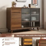 kitchen cabinet Furniture Sideboards Home Dining Room Dresser Mid-century Buffet Cabinet Kitchen Alacena Sideboard Cabinet - Image 36