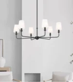 American Style LED Pendant Lamp Modern Minimalist Chandelier Kitchen Island Restaurant Bar Living Room Home Decor Factory