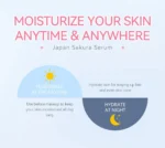 Sakura Whitening Face Serum Anti Aging Fade Fine Lines Tighten Pores Improve Melanin Pigment Dull Moisturizer Brighten Skin