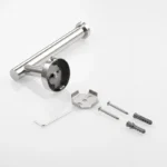 Brushed Gold 304 Stainless Steel Bathroom Paper Towel Holder Wall Mounted Toilet Roll Holder Toilet Paper Holder Tissue Box