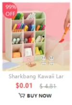 Sharkbang Large Capacity 9 Cell Metal Desk Organizer Mesh Desktop Pencil Pen Sundries Badge Holder Storage Box Stationery