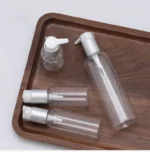 10/30/50pcs 100/120/150/200/250ML Transparent PET Lotion Bottle Plastic Body Lotion Shampoo Press Cosmetics Bottles