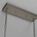 Postmodern Retro metal fragment Art Ceiling Chandelier Showroom Kitchen island Hanging lights Dining room Home decor
