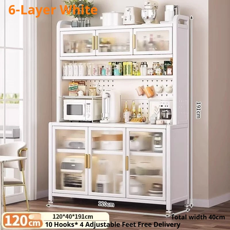 Sd56dd22ce1f1429aa89ef1e3b02f93a81.webp Kitchen Cabinet Sideboard Home Entrance Space Saver Dining Room Mueble Cocina Living Complete Cocina Kitchen Cabinets Storage - Image 1