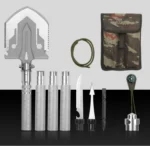 Multifunctional Shovel Folding Military Shovel Self-defense Outdoor Survival Supplies Set Garden Tools Camping Accessories