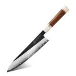 Grandsharp Kitchen Knife Set 3 Layer Composite Steel PM204 Steel Core Wood Handle Professional Chef Knives Collection 1 to 5
