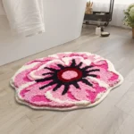 Creative Cute Bath Mat Shell/flower/Halloween Pumpkin/frog Shape Bathroom Decorative Area Rugs Water Absorbent Anti-slip Mats - Image 8