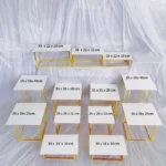 Wedding Dessert Table Display Rack Cake Stand Buffet Candy Bar Banquet Tea Break Props Stage Cupcake Juice Drinks Holder 12-26pc - Image 9