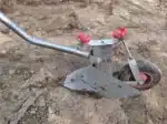 Manual Hand Plough/Plow Furrowing Plow Hand Pulling Plow Garden Tools Cultivator Agricultural Tilling Ditching Ridging