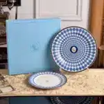 Swan Theme Serving Plate Dessert Soup Plate Fish Plate Large Round Tray Luxury Tableware for Home Use Ceramic China Bone