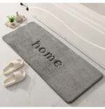 50x120cm Plush Memory Foam Bath Mat – Ultra Soft & Slow Rebound, Super Absorbent Non-Slip Bathroom Rug, Long Foot Mats