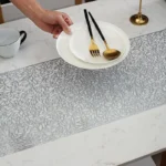 1.5m Creative Hollowed Out PVC Table Runner Melon Seed Table Flag Dining Table Decor Food Mat Anti Scalding Insulation Table Mat - Image 17