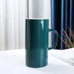 Extra large coffee mug with handle, 1200ml ceramic jumbo cup for tea or coffee
