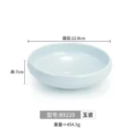Melamine Imitation Porcelain Small Plate Korean Disc Restaurant Tableware Creative Small Bowl