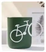 1pc Bike-Shape Bathroom Food-Safe PP Cup Toothbrush Holder Mug Unbreakable And Reusable Gargle Cups Bathroom Mouthwash Mugs