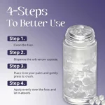 Hyaluronic Orb Serum Spherical Particles Beads Face Essence Deep Hydration Plumping Firming Moisturizer – top view