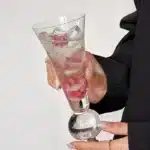 Creative Crystal Glass Glasses Cocktail Goblet Glass Cup Colorful Ball Champagne Glass Cold Drink Cup Juice Cup Beverage Cup