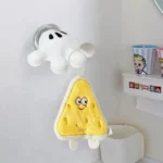 Toothbrush Holder Mickey Palm Cute Bathroom Towel Suction Cup Multi-Function Hook Traceless Hook Data Cable Winder – base