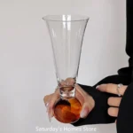 Creative Crystal Glass Glasses Cocktail Goblet Glass Cup Colorful Ball Champagne Glass Cold Drink Cup Juice Cup Beverage Cup