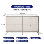 Modern Living Room Cabinet Modular Sideboard Storage Cabinets Combination TV Stand for Customizable Steel Frame Wood  Furniture - Image 18